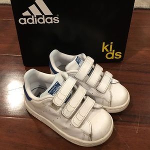 Adidas Stan Smith Toddler Velcro Shoes
