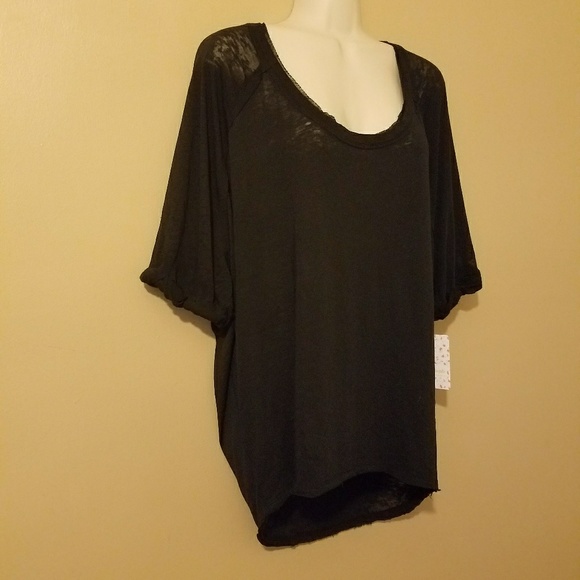 Free People Black T Shirt - Picture 5 of 7