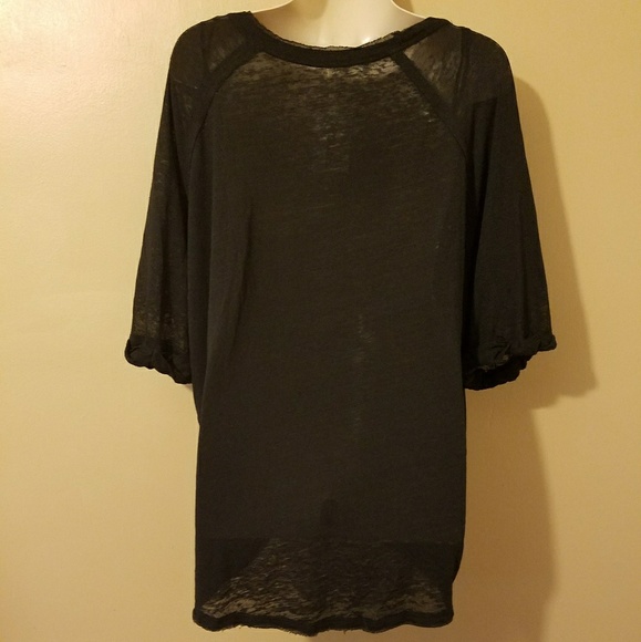 Free People Black T Shirt - Picture 6 of 7