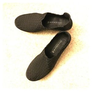 Steve Madden basket woven elastic shoes