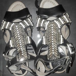 Vince Camuto Beaded Sandals