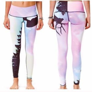 NWT teeki northern lights hot pants sz S