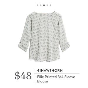 41Hawthorn elephant blouse - XL