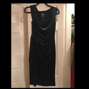 Velvet green Vince Camuto dress
