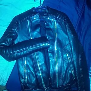 Balmain Leather Biker Jacket