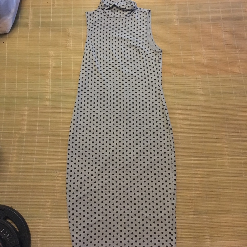Polk dot bodycon