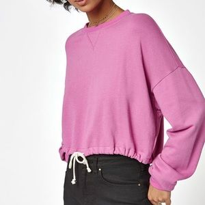 Drawcord Dorito Crew Neck Sweatshirt