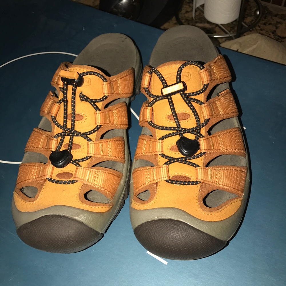 Orange Keen Sandals