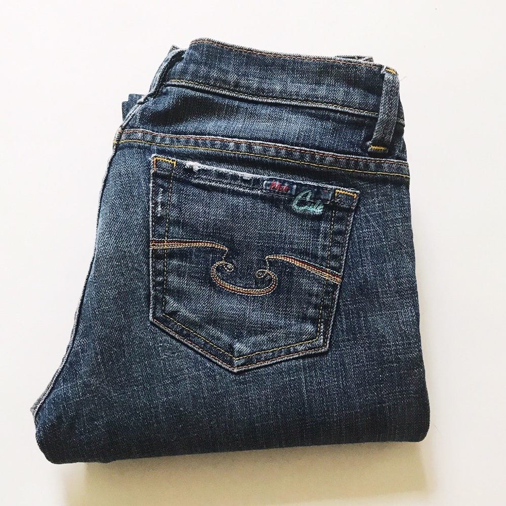 Blue cult bootcut jeans