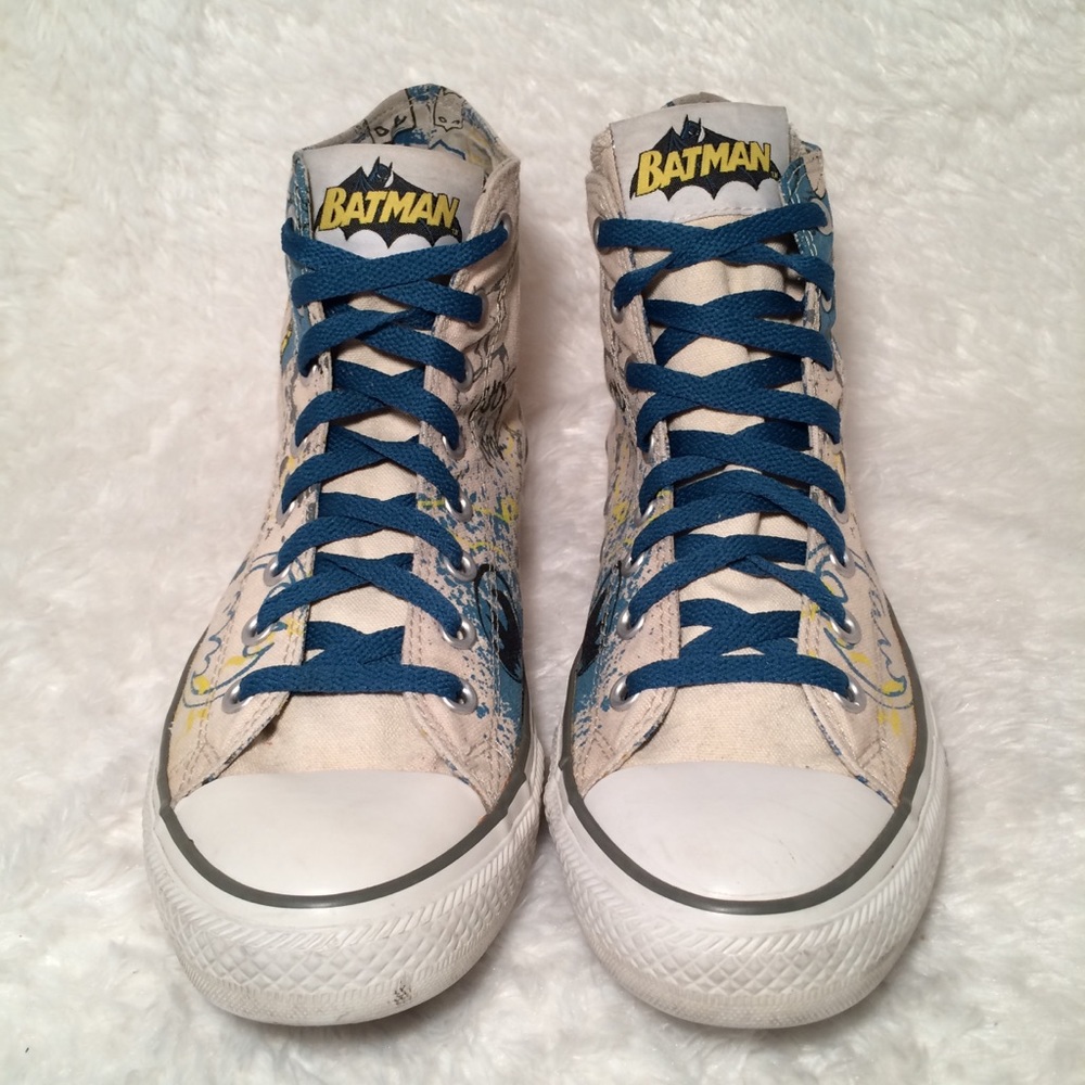 SOLD ON EBAY!!! Converse All Star BATMAN Men's 9 - Picture 3 of 6