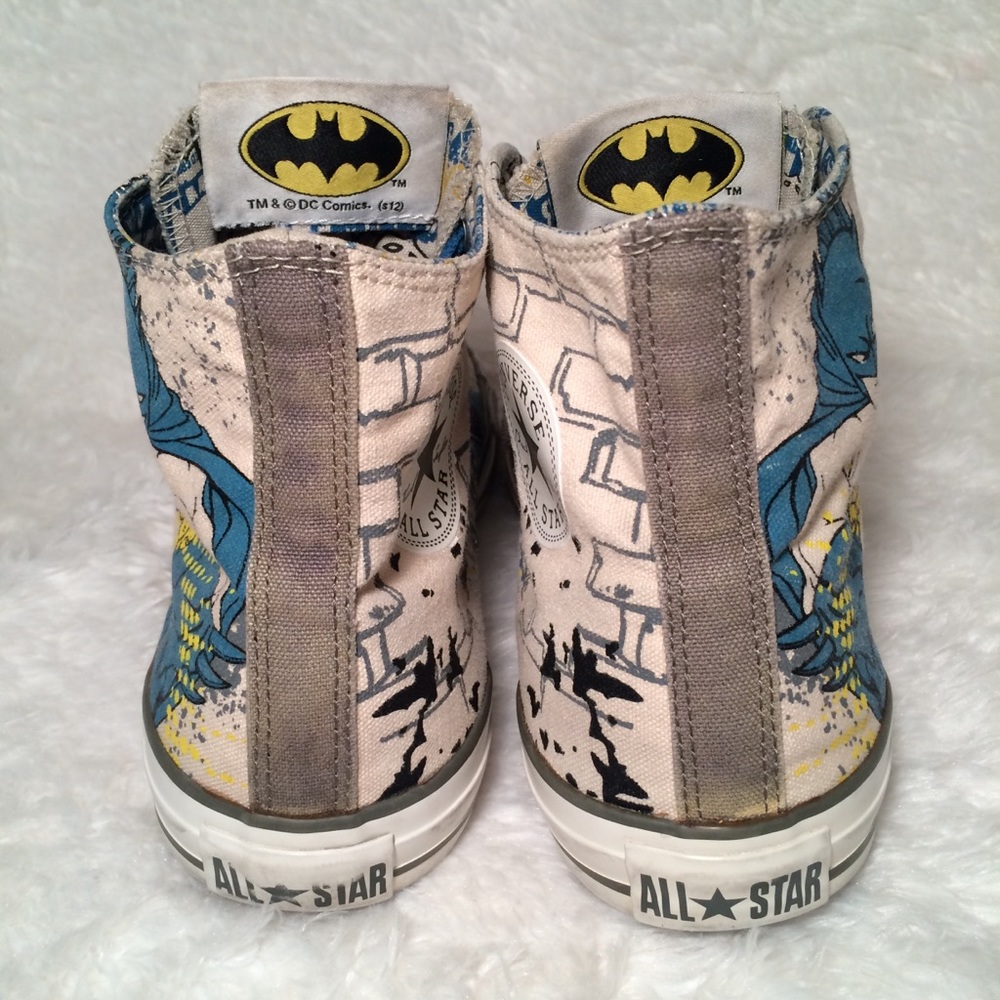 SOLD ON EBAY!!! Converse All Star BATMAN Men's 9 - Picture 5 of 6