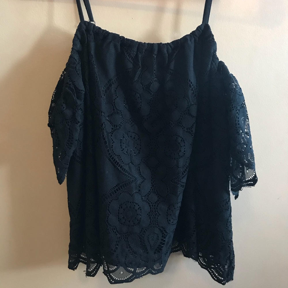 Hollister off the shoulder top