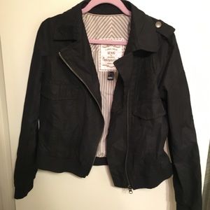 MNG by Mango Black Motor Jacket