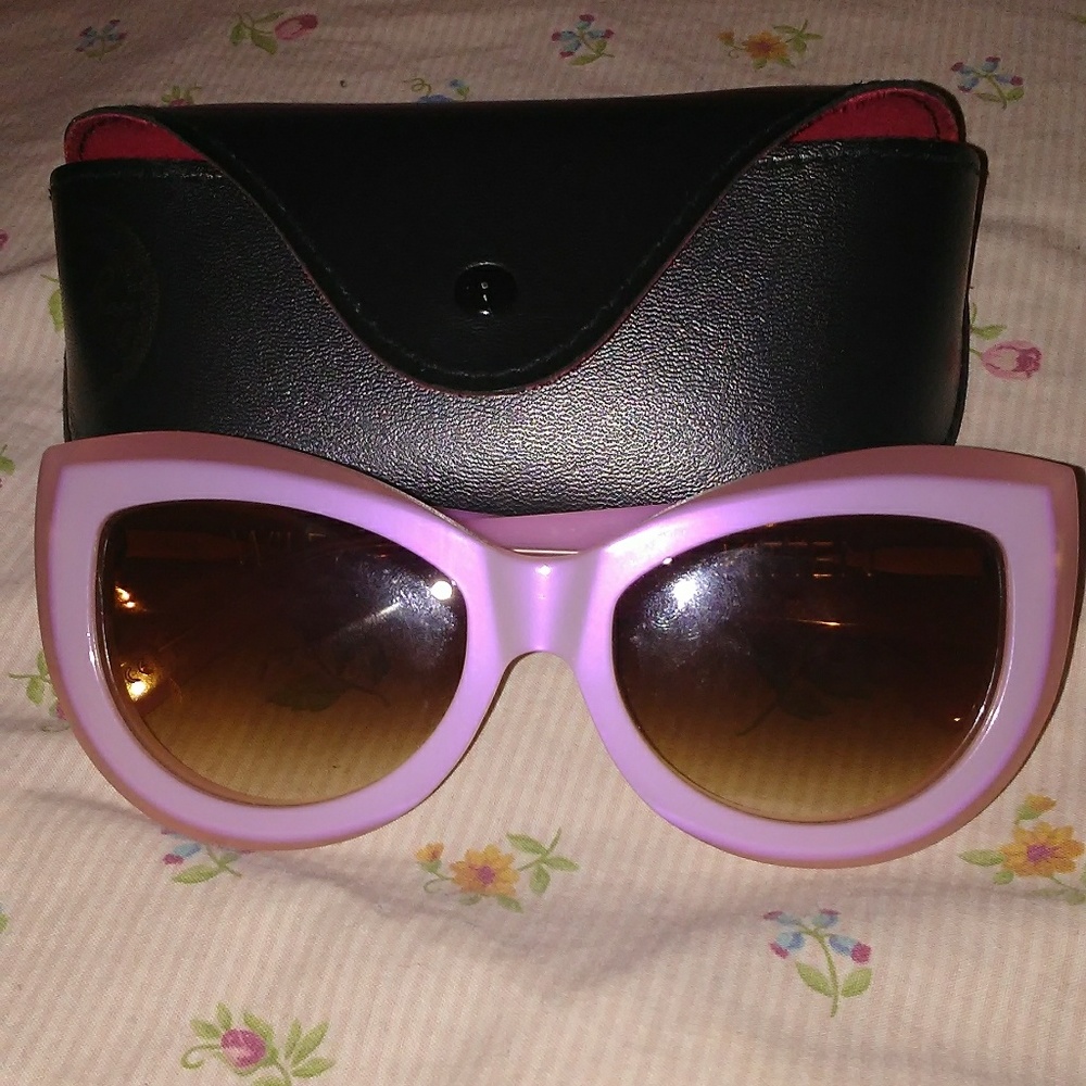 WILDFOX KITTEN PINK OVERSIZED SUNGLASSES (NEW!)