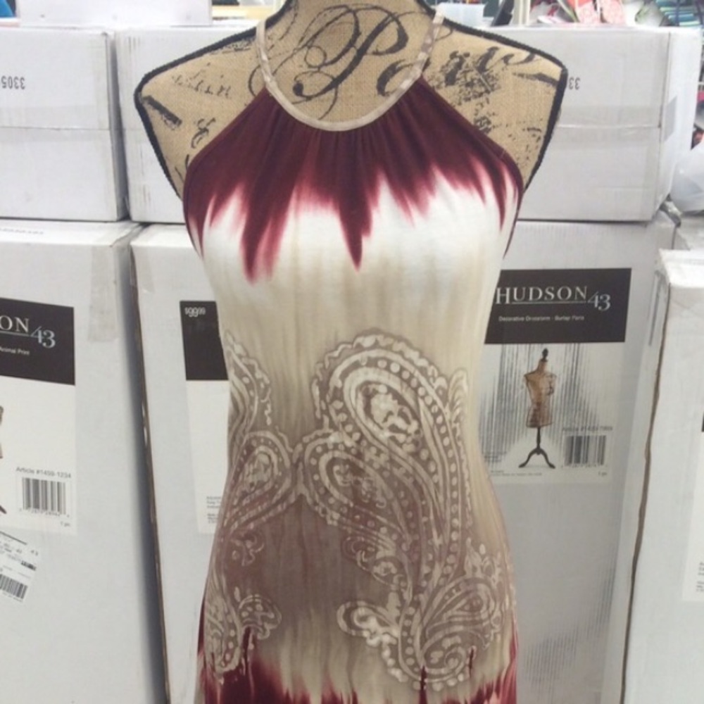 Tye dye maxi dress