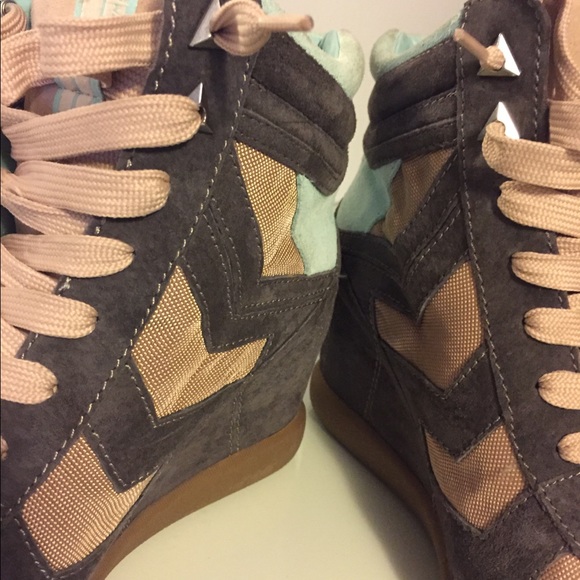 Wedge Sneakers colorful!! - Picture 2 of 4