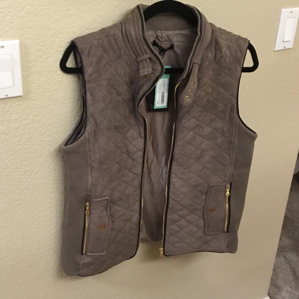 Fate Faux Suede vest Stitchfix