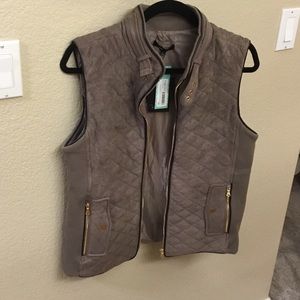 Fate Faux Suede vest Stitchfix