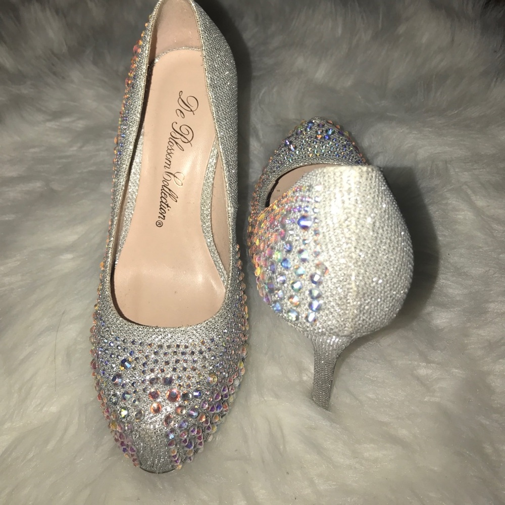 Sparkly heels size 5