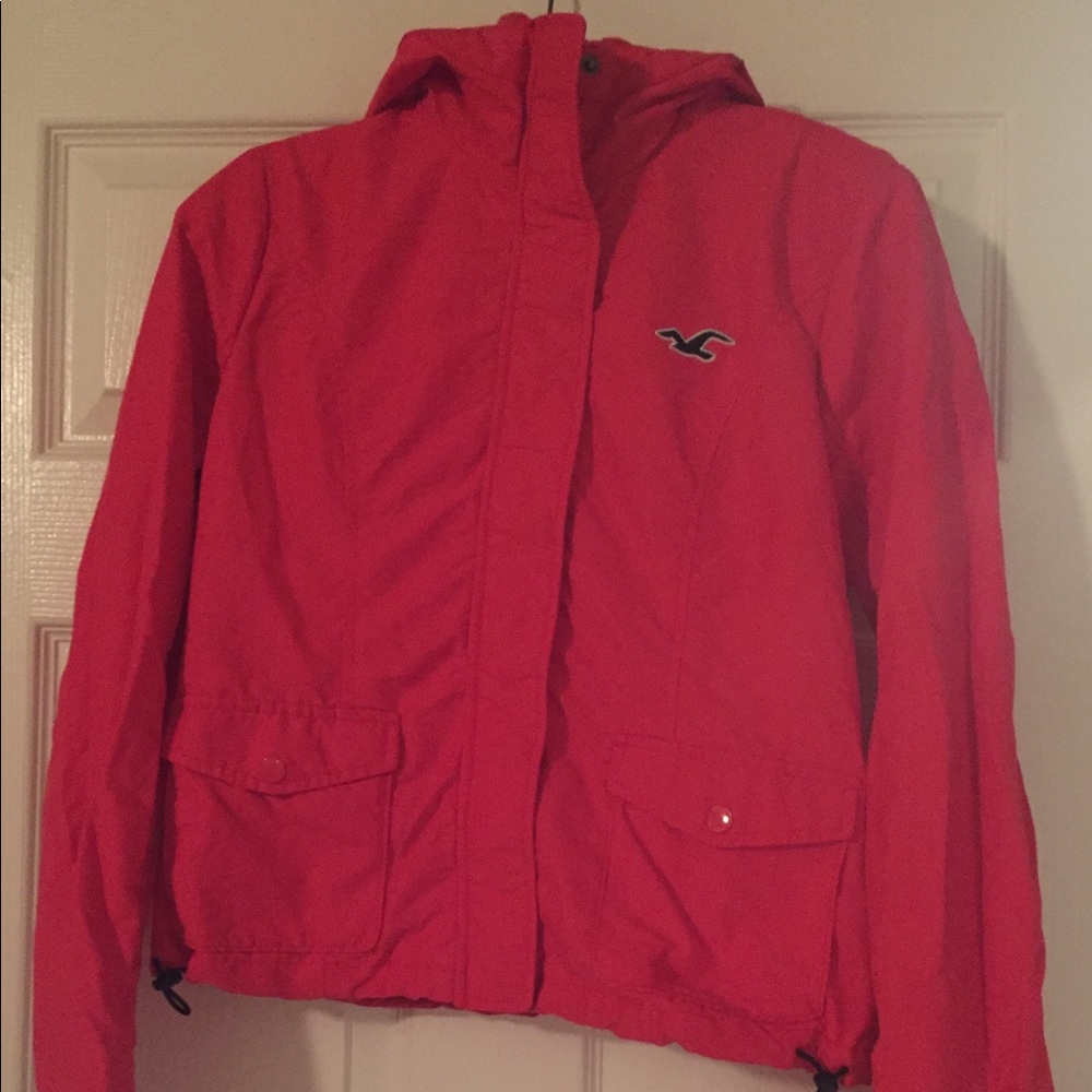 NWT Hollister Girls Hooded Nylon Jacket