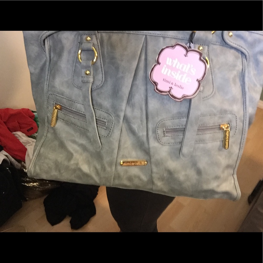 Timi and Leslie Diaper bag with some accessories