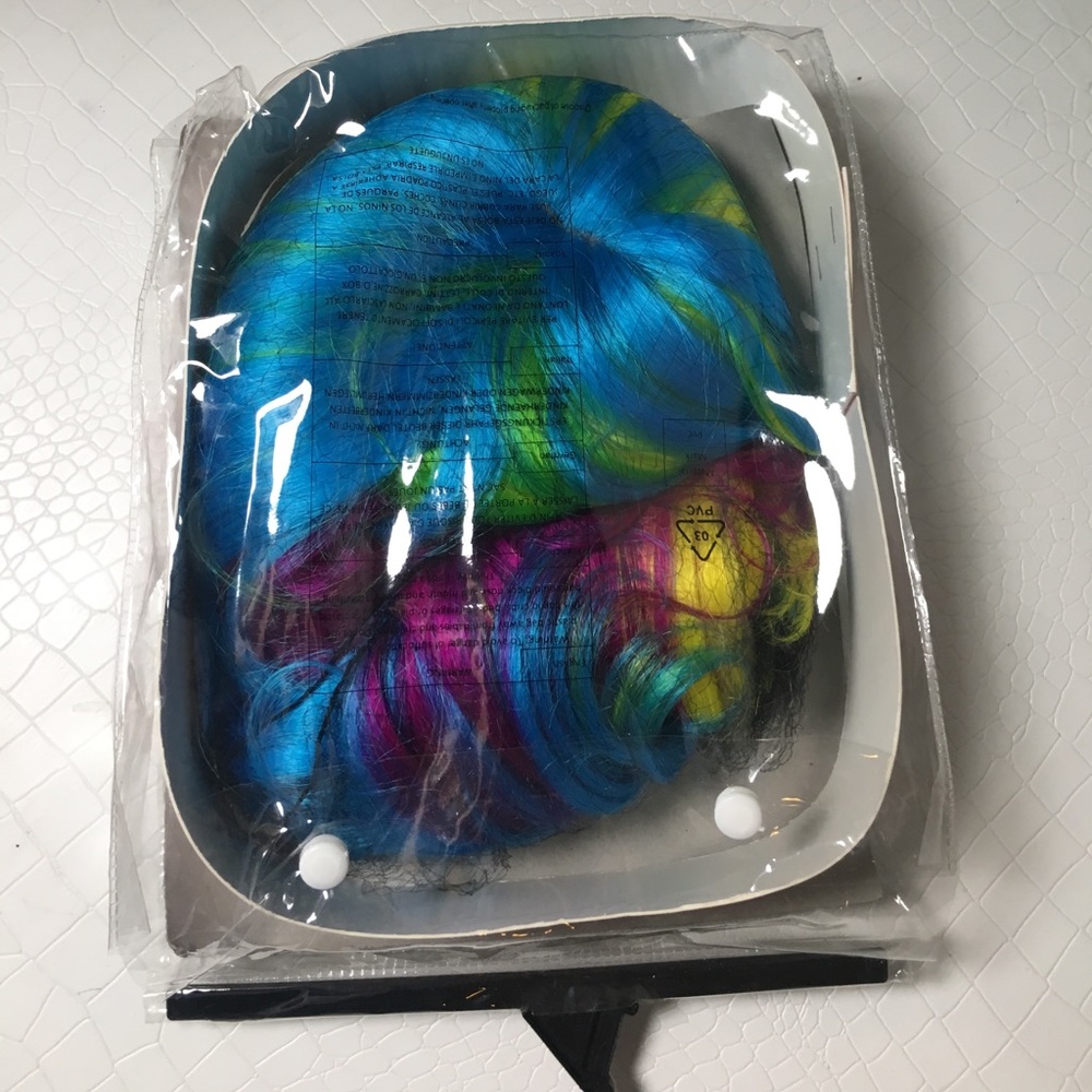 🎃👻 Colorful wig - Picture 2 of 2
