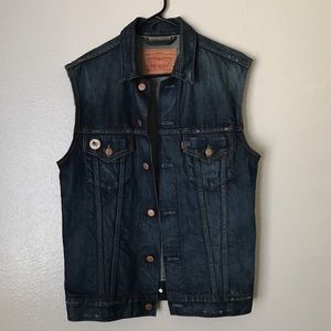 Levi’s Made in USA Selvedge denim vest