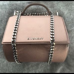 Givenchy Mini Pandora Bag Shimmer Pink