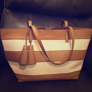 🌼MK Striped Tote🌼