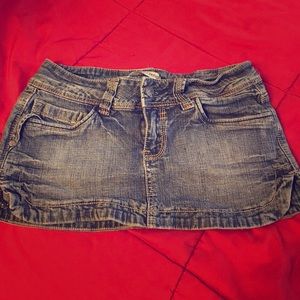 Jean shorts. Size small