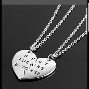 Silver Split Necklace