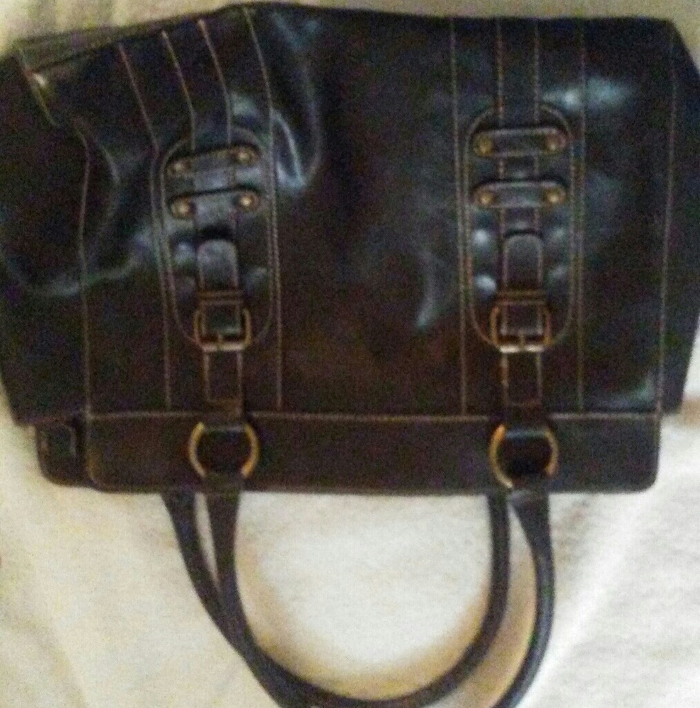 Emile M leather handbag new condition
