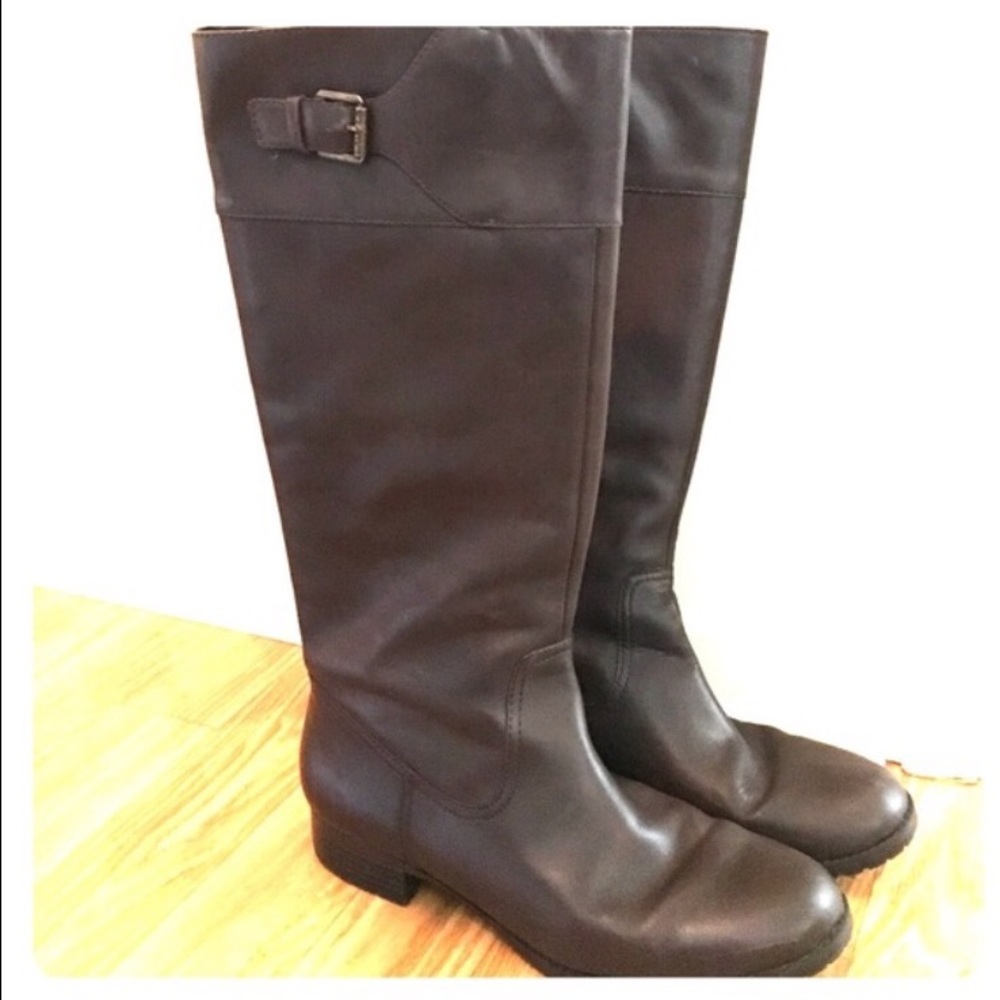 Ralph Lauren Riding Boots, Brown, 9.5, Leather