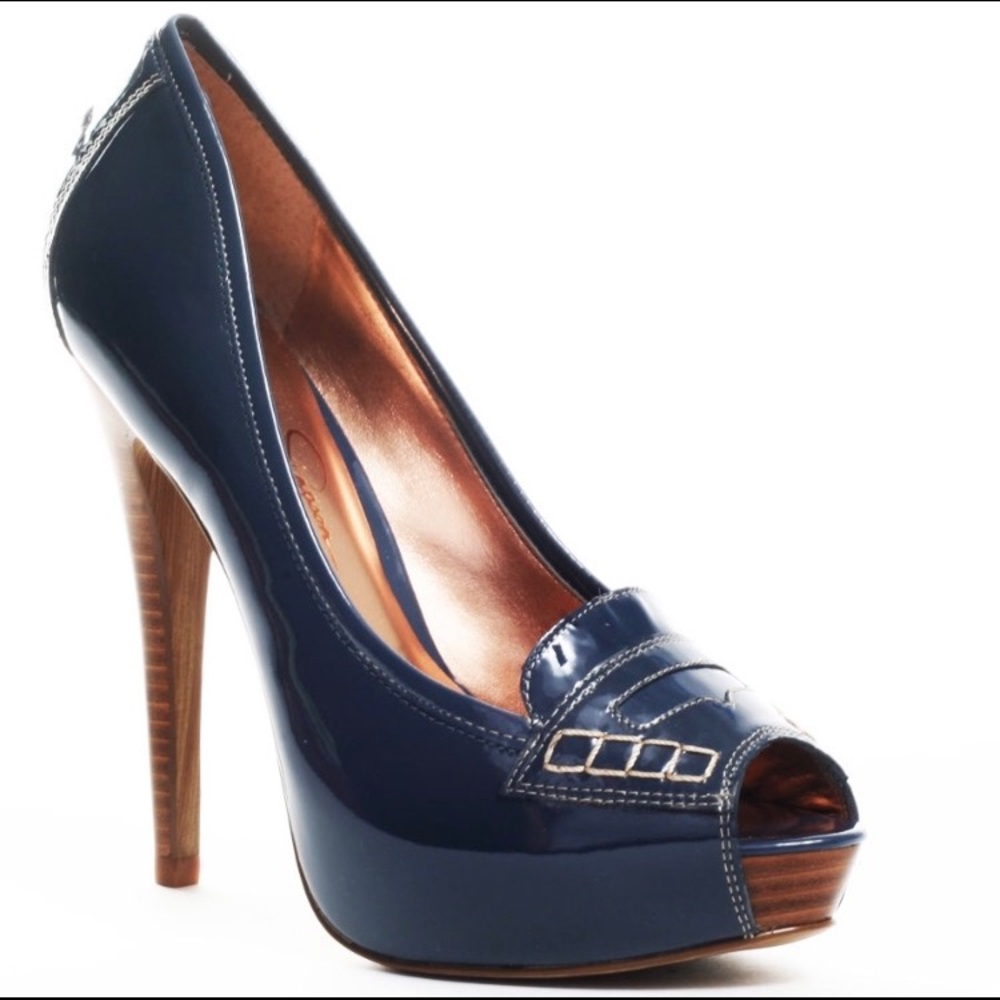Jessica Simpson Ikina Patent Platform Pump
