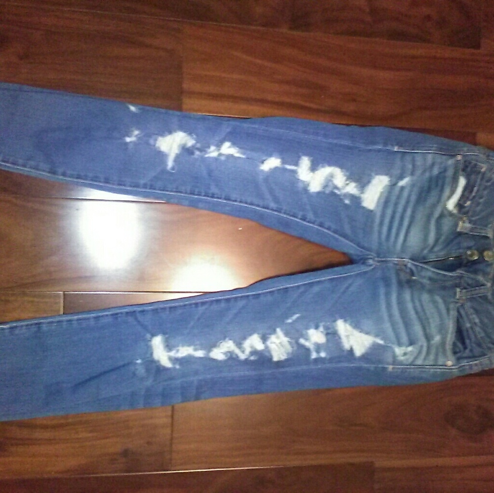 American eagle crop jeans