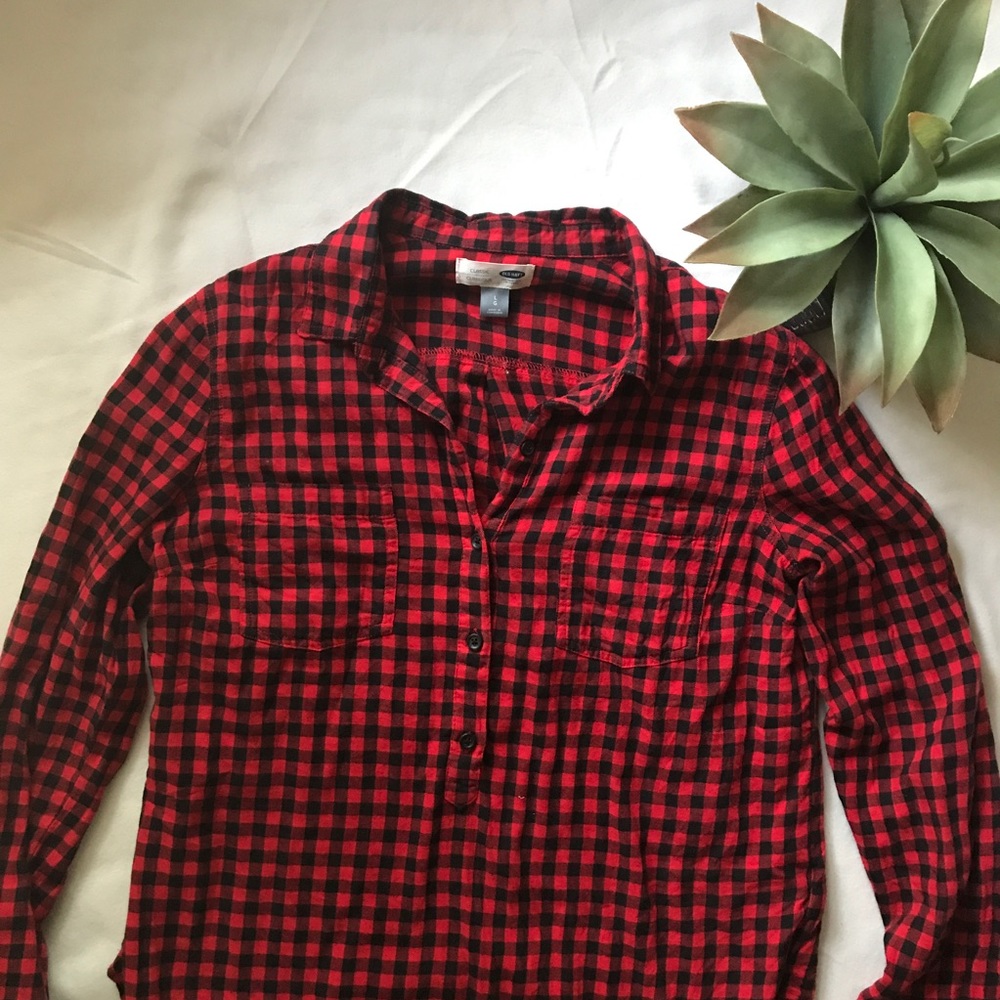 Old Navy Buffalo Plaid Flannel