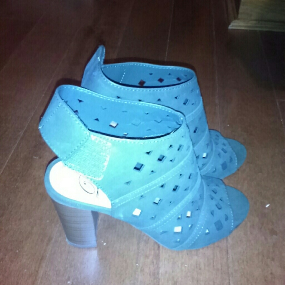 Beautiful green booties