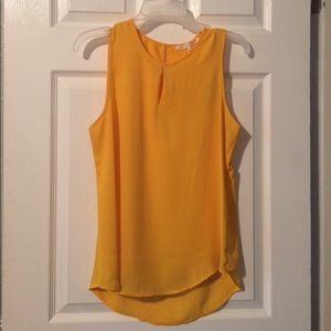 Yellow/gold color blouse, size Medium