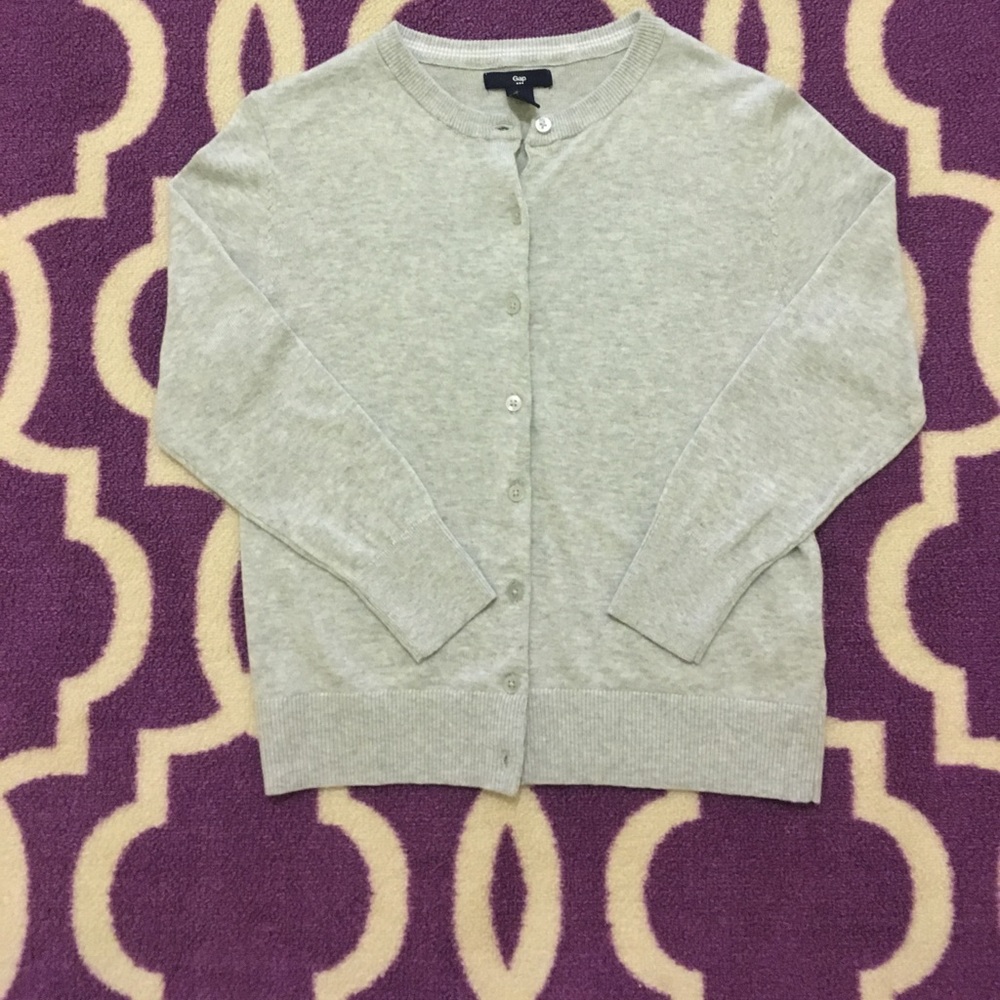 🌪Gap 3/4 Sleeve Grey Cardigan