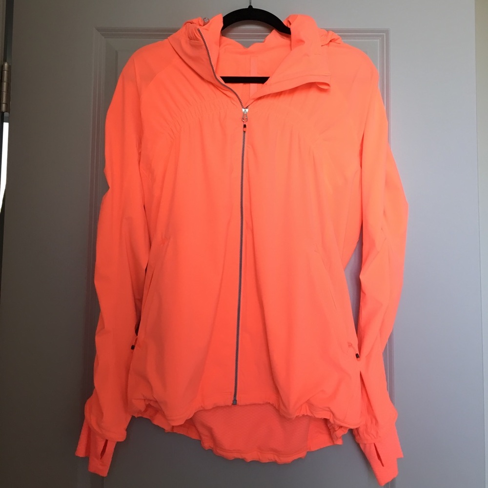 Lululemon Orange Running Jacket