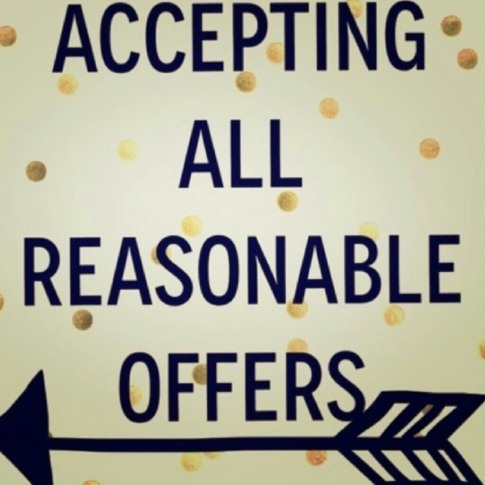 ACCEPTING ALL REASONABLE OFFERS