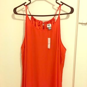 NWT Hi-Low CORAL colored dress from Old Navy!