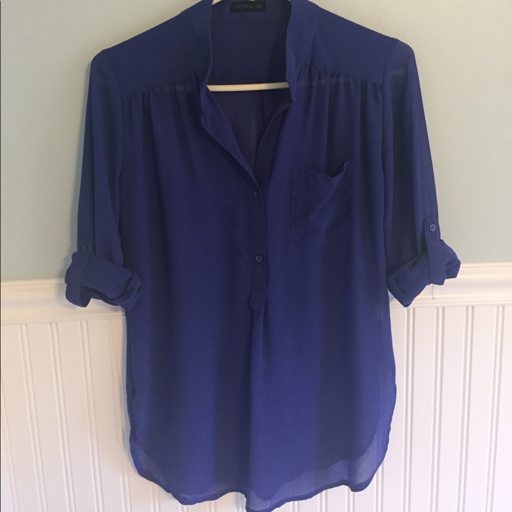 Sheer blouse