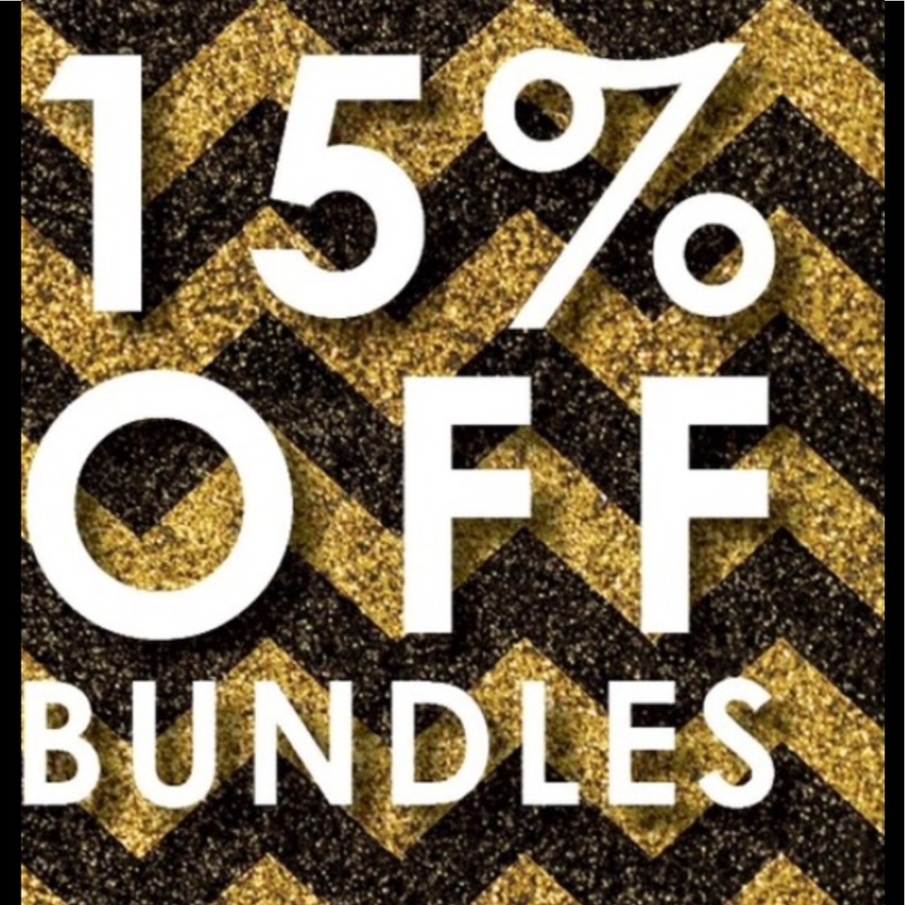 15% off bundles of 2 or more items!