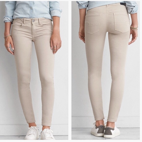American Eagle Outfitters Denim - NWOT American Eagle Khaki Jeggings