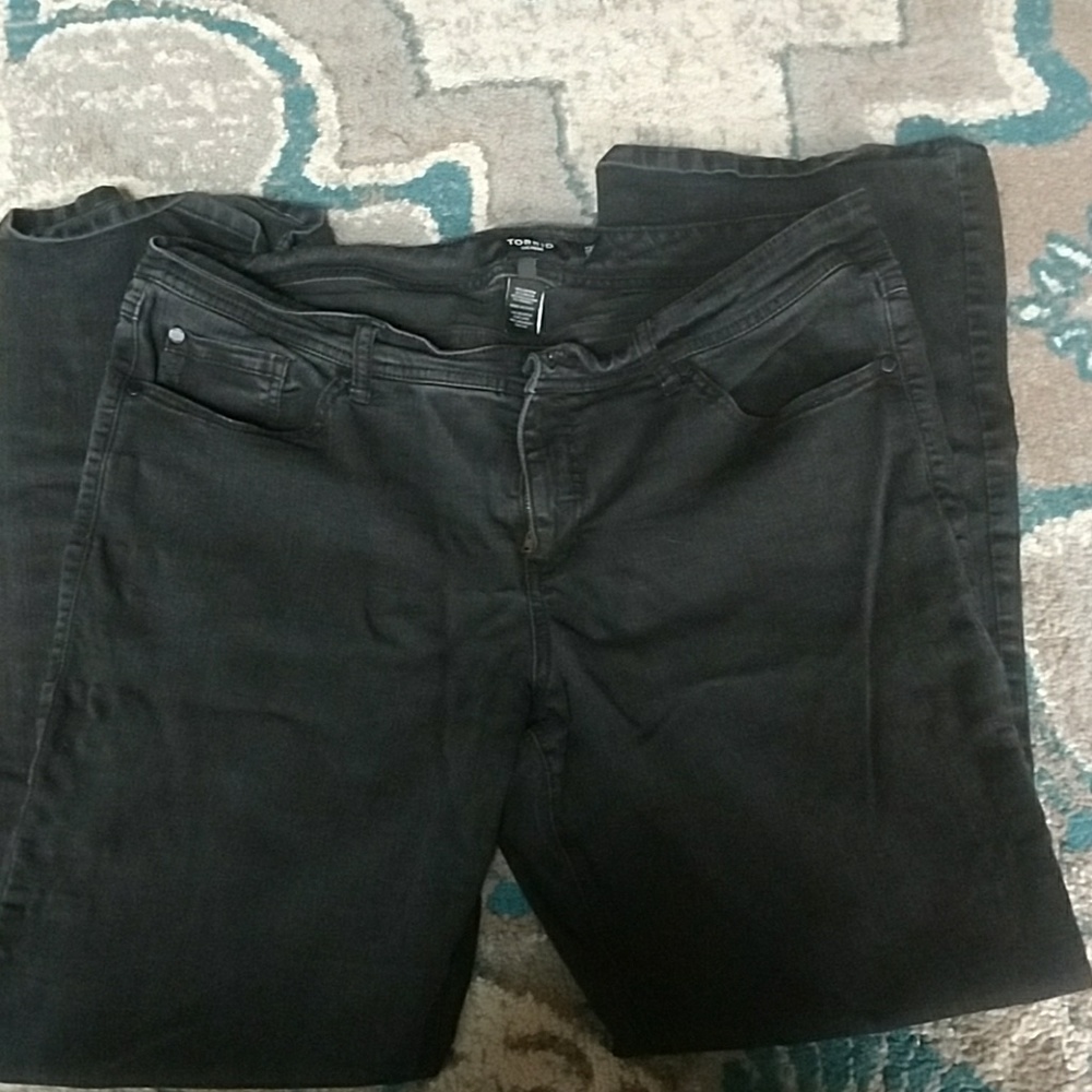 Torrid black denim 18 tall