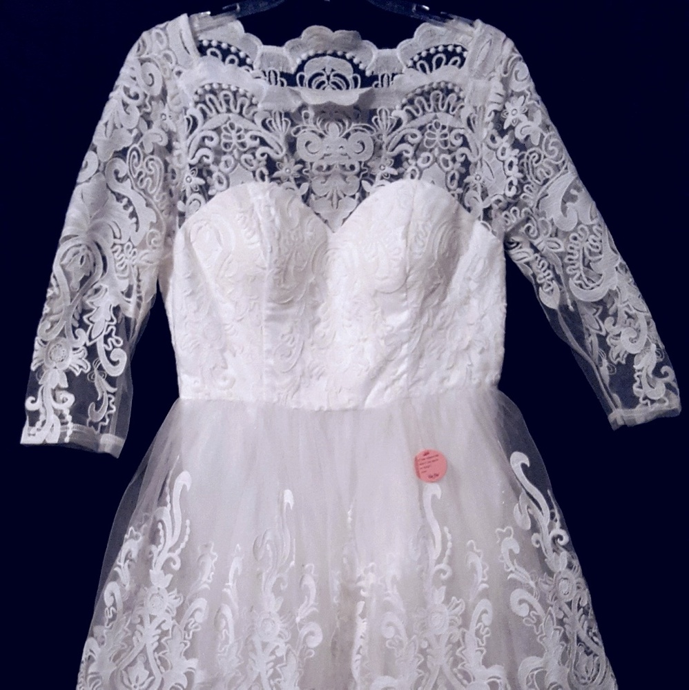 White Lace Dress