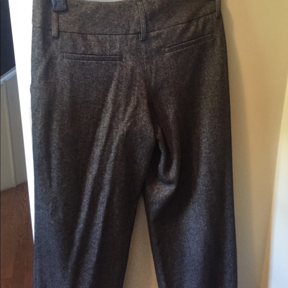 Alice& Olivia brown tweed dress pants NWT Size 4