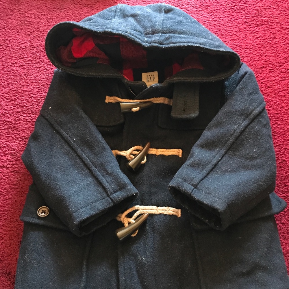 Gap toddler boy wool coat