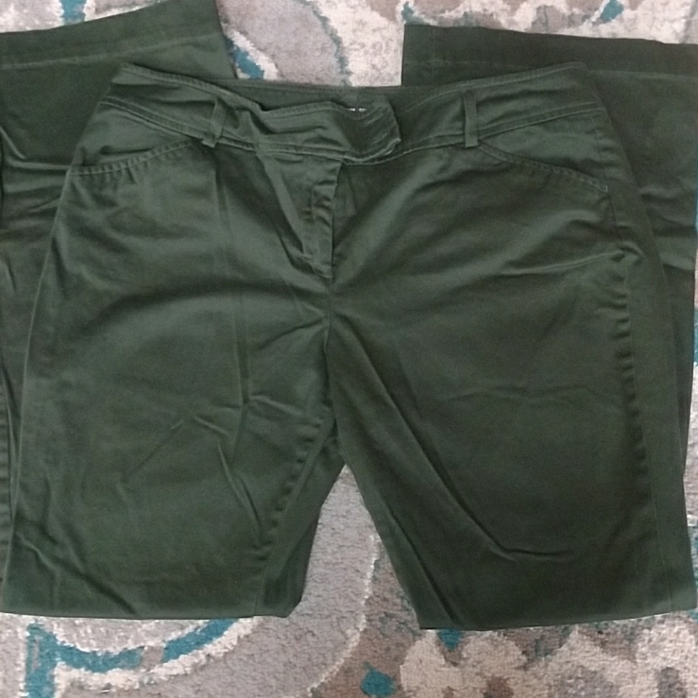 Ny and co 16 tall dark olive green